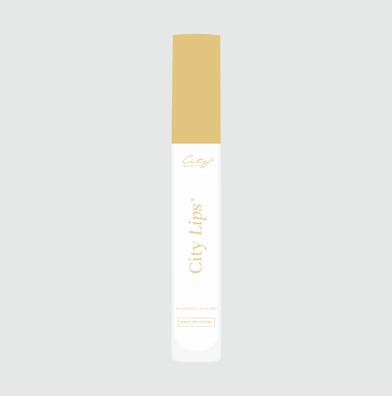 City Lips gloss supports a visibly fuller smile over time.