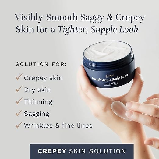 City Beauty InvisiCrepe Balm application motion showing easy upward massage.