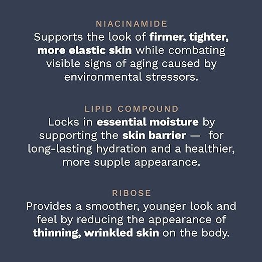 City Beauty InvisiCrepe Balm applied to arms and legs for firming effect.
