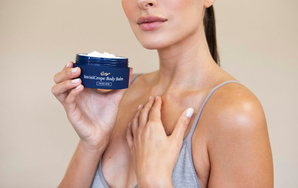 City Beauty InvisiCrepe Balm jar finish highlighting premium texture.
