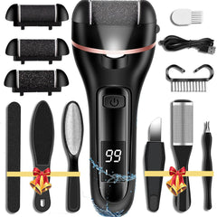 CIVYPRO callus remover foot-file front view for easy at-home pedicures