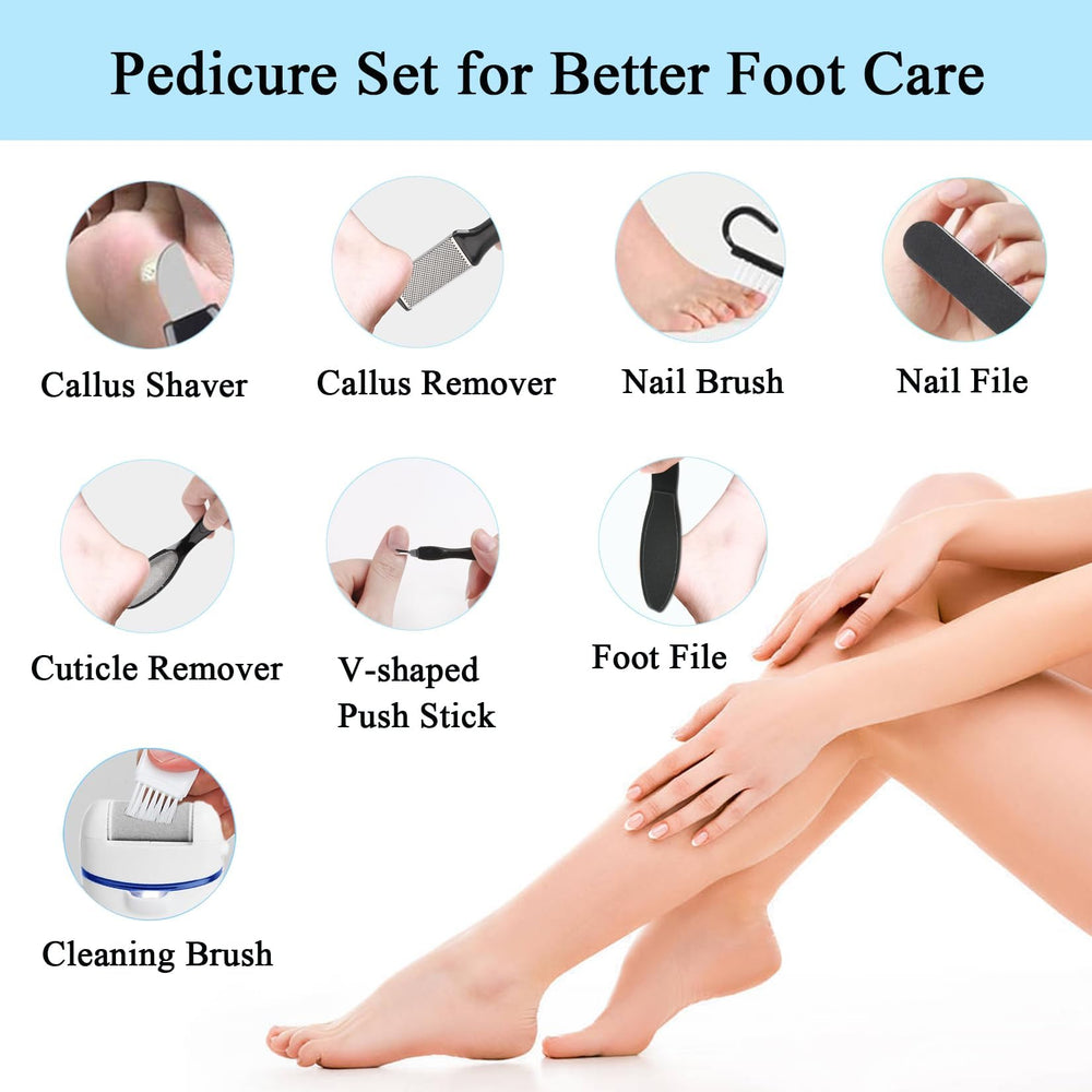 CIVYPRO ergonomic, safe design supports comfortable at-home foot care.