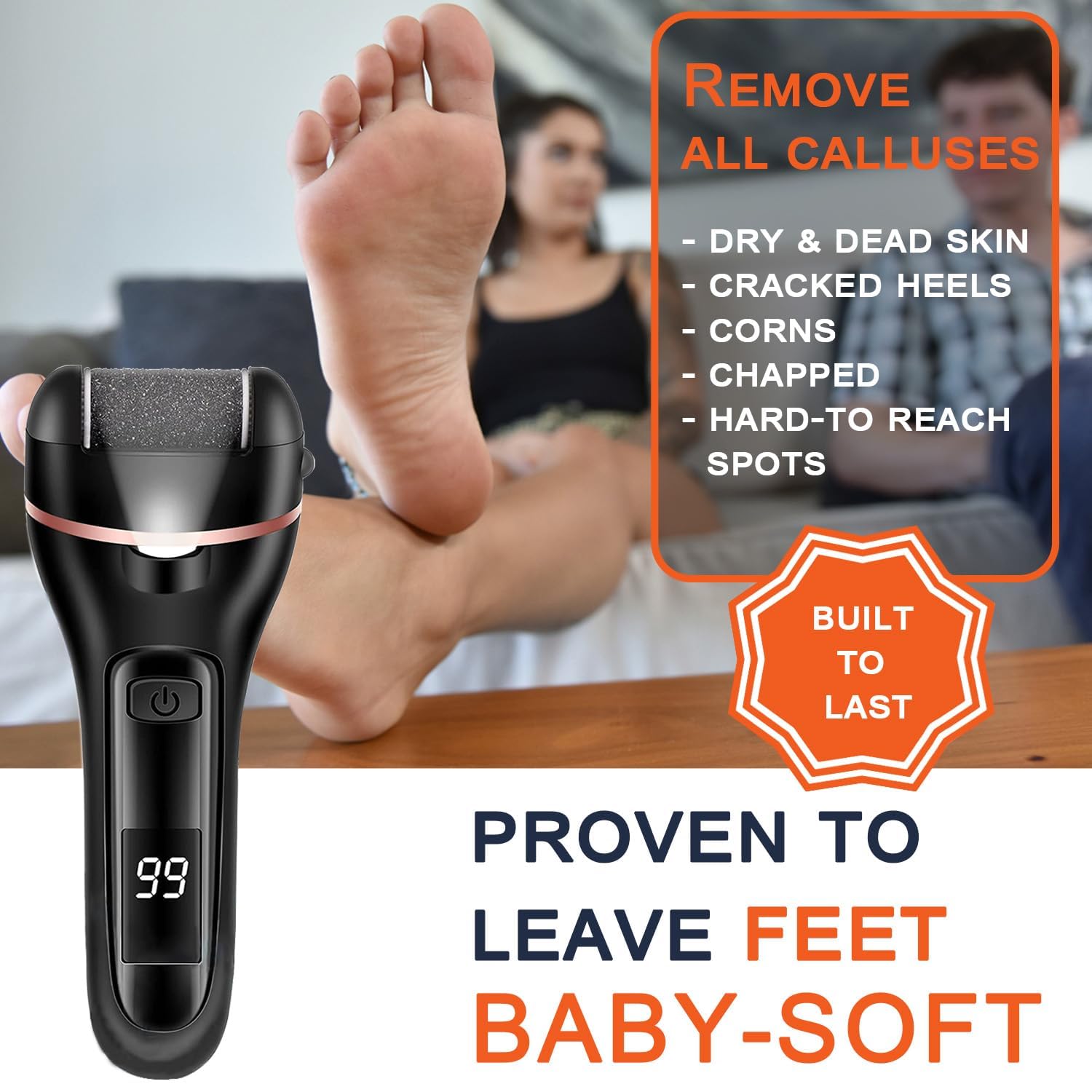 CIVYPRO three roller heads offer versatile callus care options
