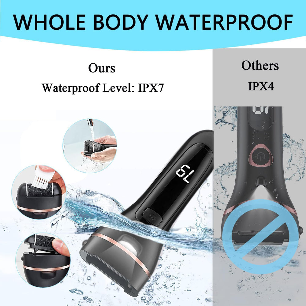 CIVYPRO IPX7 waterproof design allows safe rinsing after use