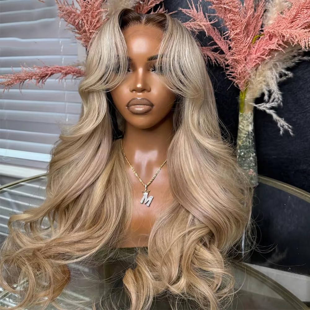 CIYOO 13x6 hd lace-front wig enabling middle or side part.