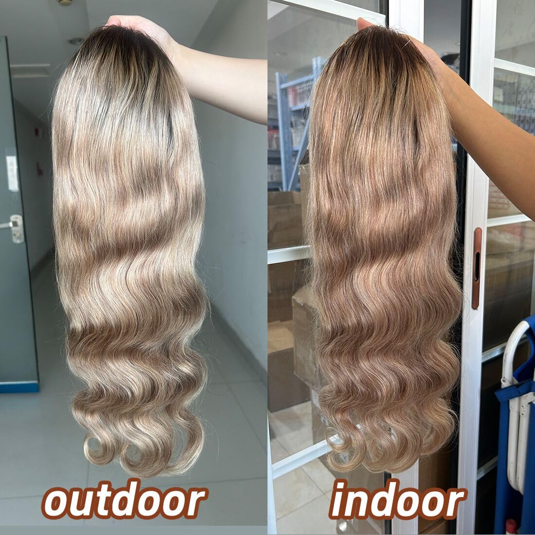 CIYOO pre-plucked natural hairline wig for easy styling.
