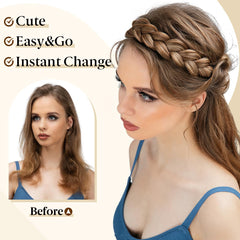CJL HAIR diadema elástica con ajuste cómodo para la mayoría de cabezas.