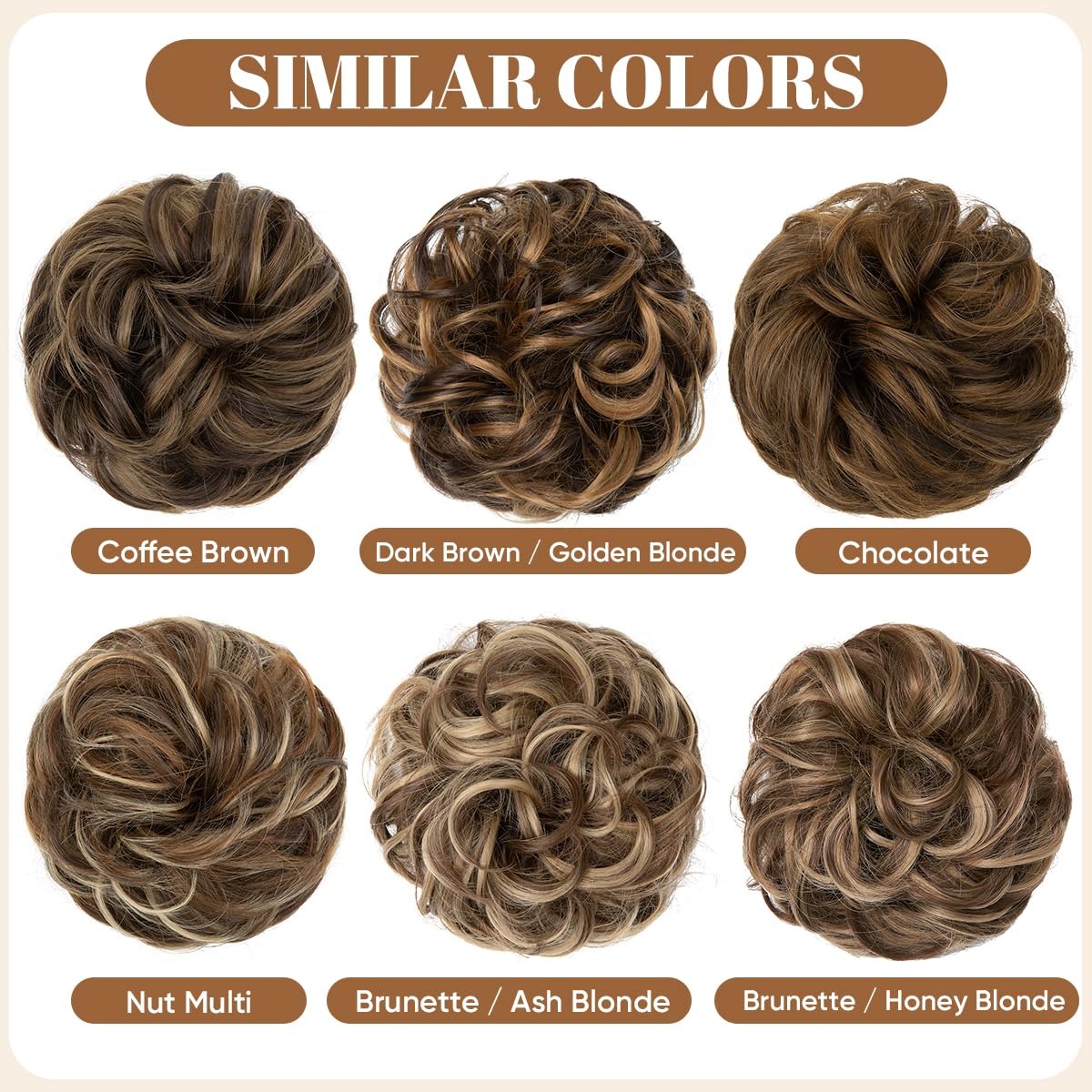 CJL HAIR thick updo hairpiece provides secure, comfortable styling