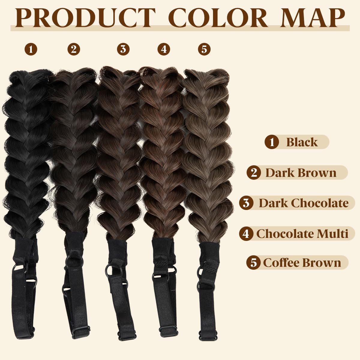 CJL HAIR multi-tone color blend matches natural hair.