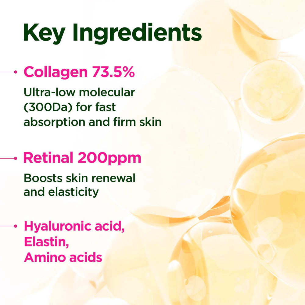 Retinol and elastin work together for firmer neck appearance over time