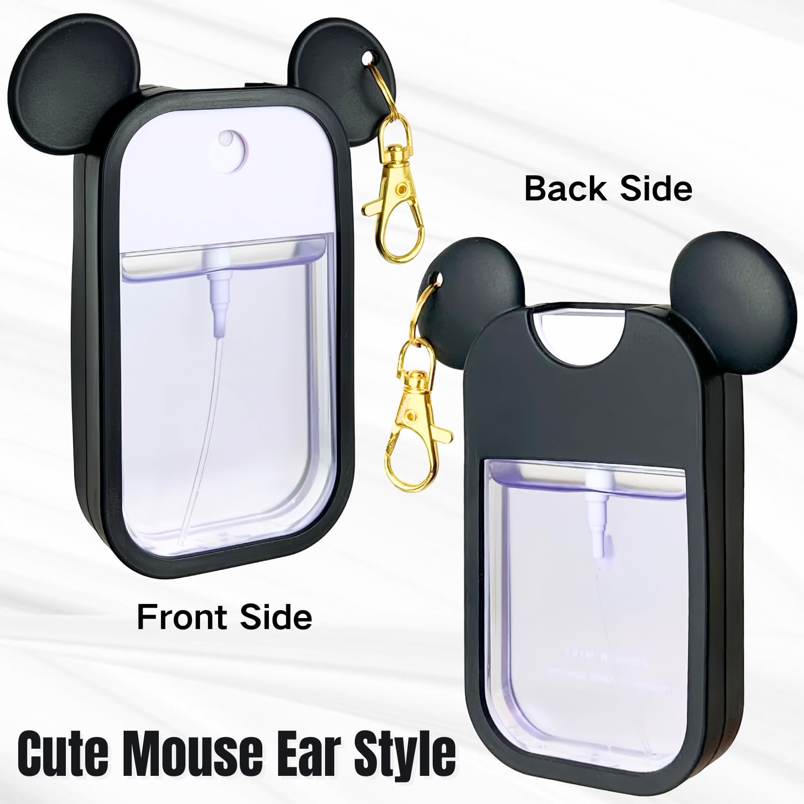 CKONXE case with 360-degree swivel keychain, easy one-handed access on the go.