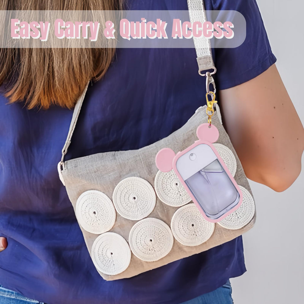 CKONXE compact travel-friendly case protects your bottle during commutes and trips.