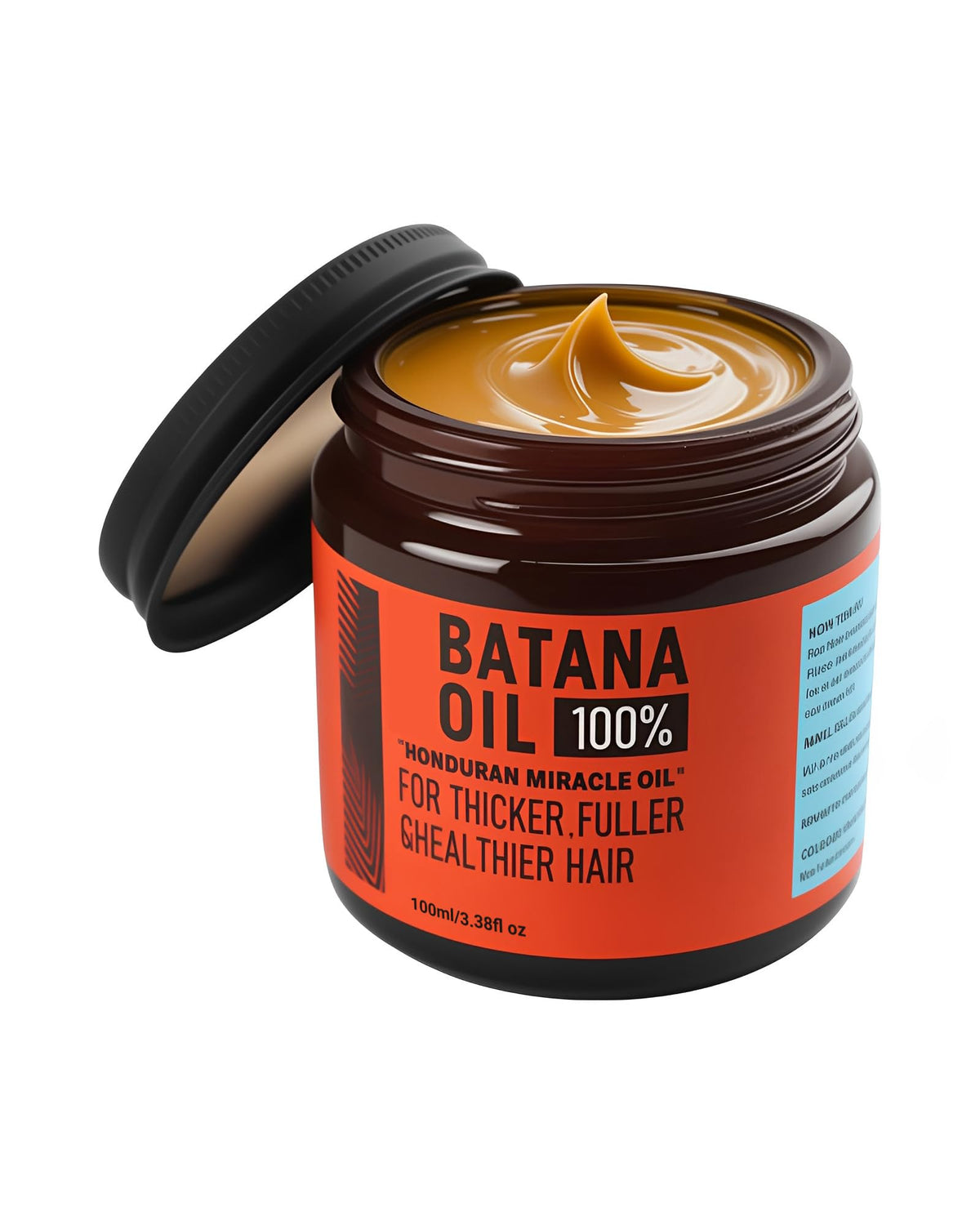CKOWAJN Batana Oil bottle showcases premium raw formula for hair nourishment.