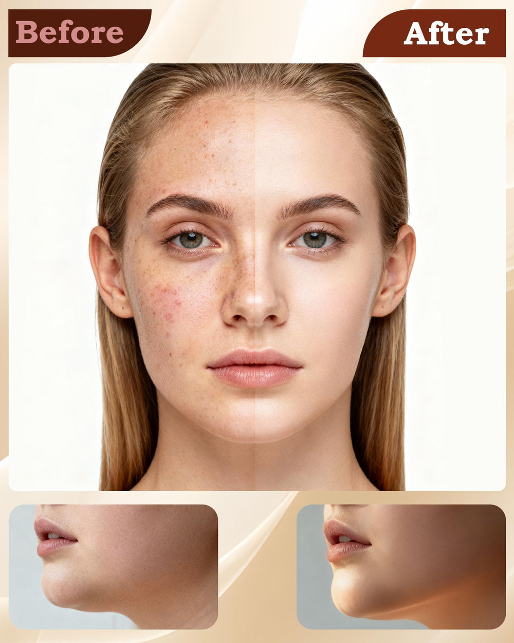 CKWZOQN massage tool enhances skincare absorption for serums and moisturizers