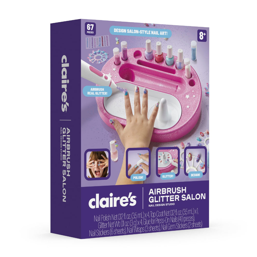 Claire's gem stickers for sparkling accents and creative looks.