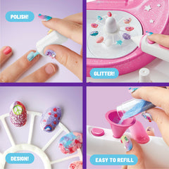 Claire's nail polish bottles offering versatile color options and finishes.