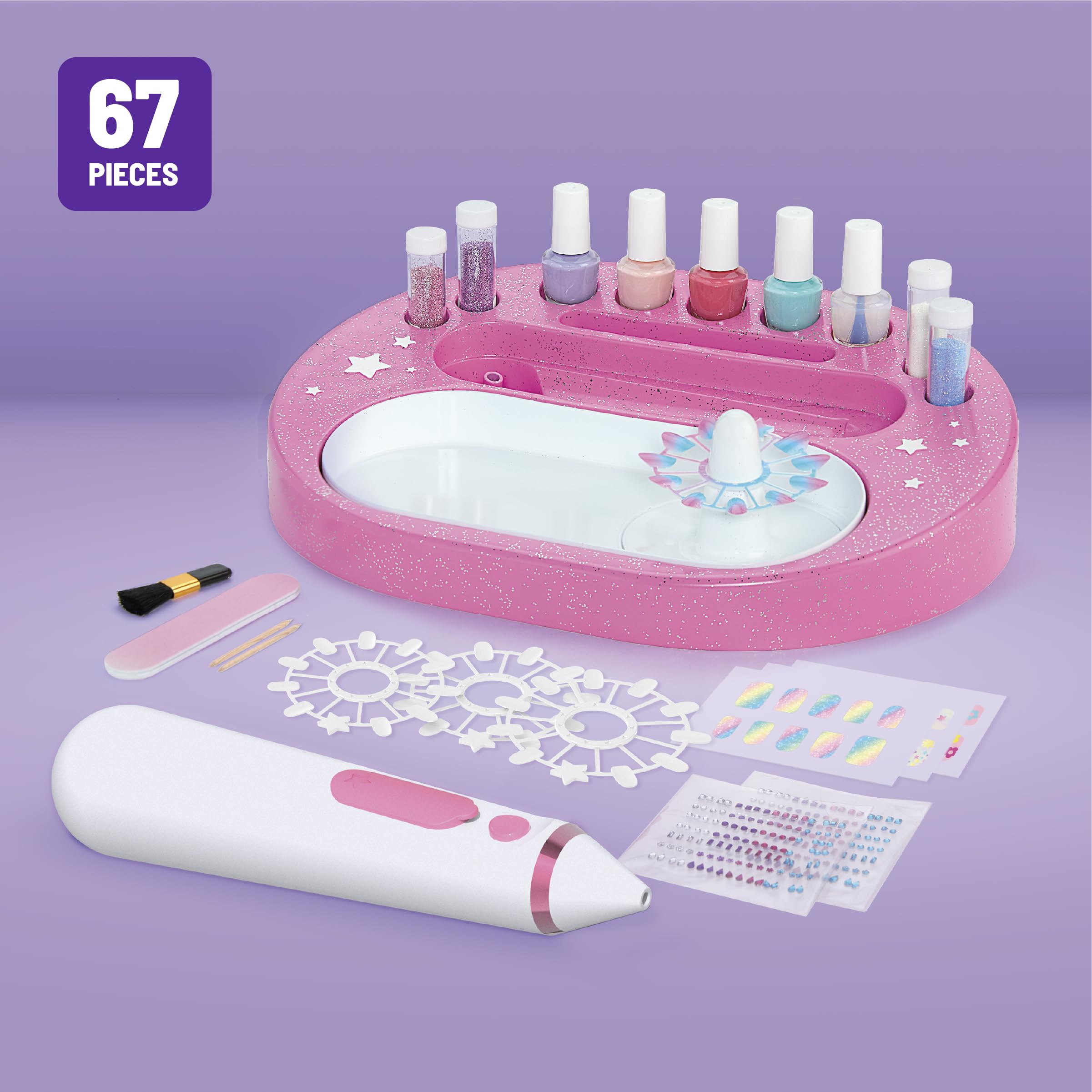 Claire's nail wraps for durable, glossy, fashion-forward patterns.