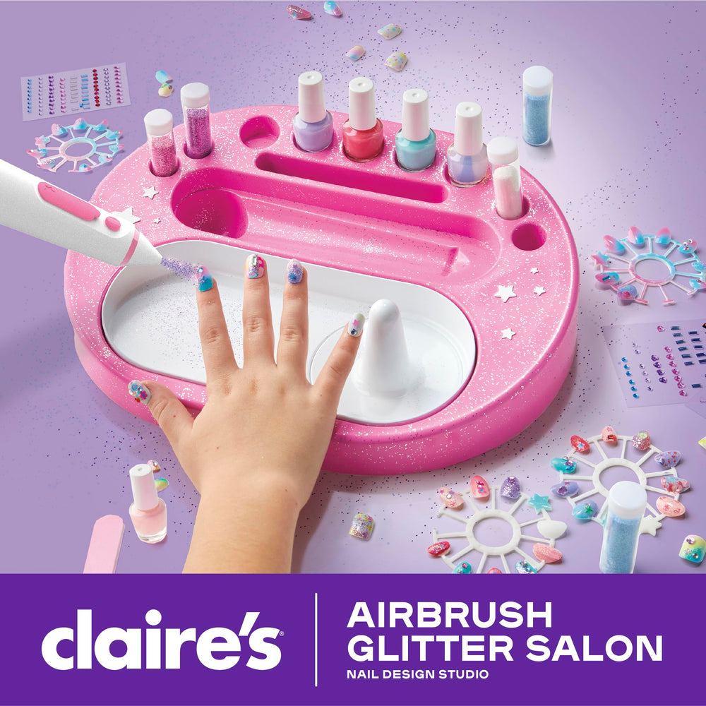 Claire's press-on nails for quick, salon-style manicure at home.