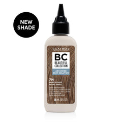 Clairol Professional Beautiful Collection Advanced Gray Solution box highlights ammonia- and peroxide-free formula