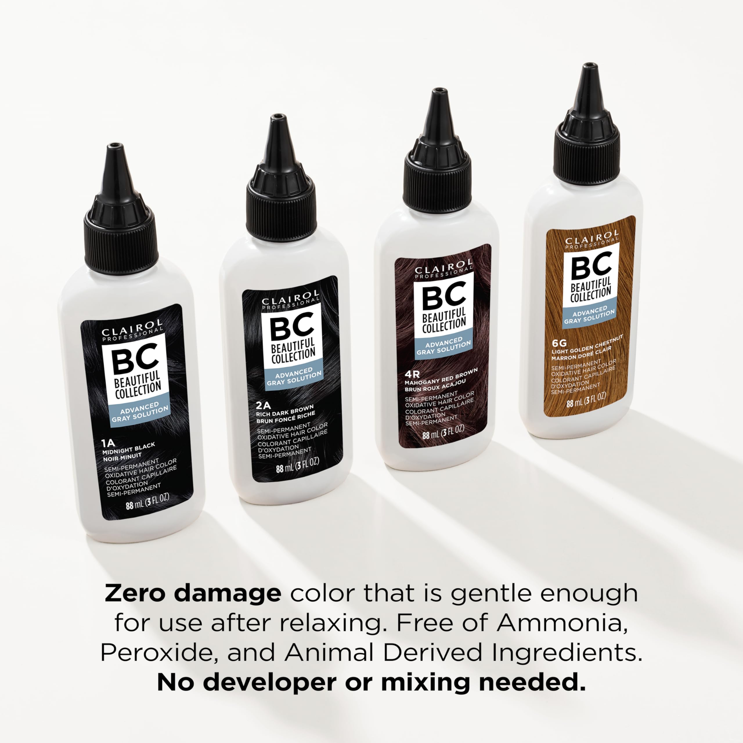 Clairol Professional Beautiful Collection Advanced Gray Solution shade-palette expansion indicates broader options