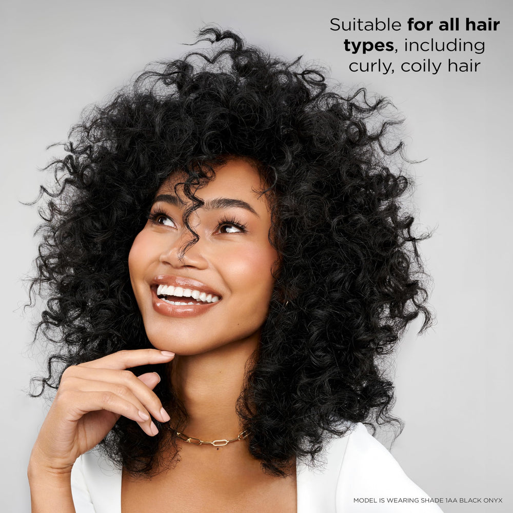 Color development visuals without heat emphasize the Advanced O2 Technology.