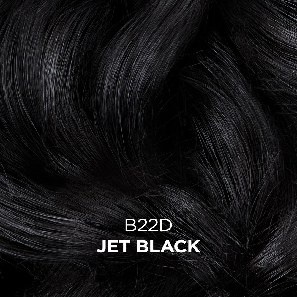Clairol Beautiful Collection Jet Black color-mix ensures even shade