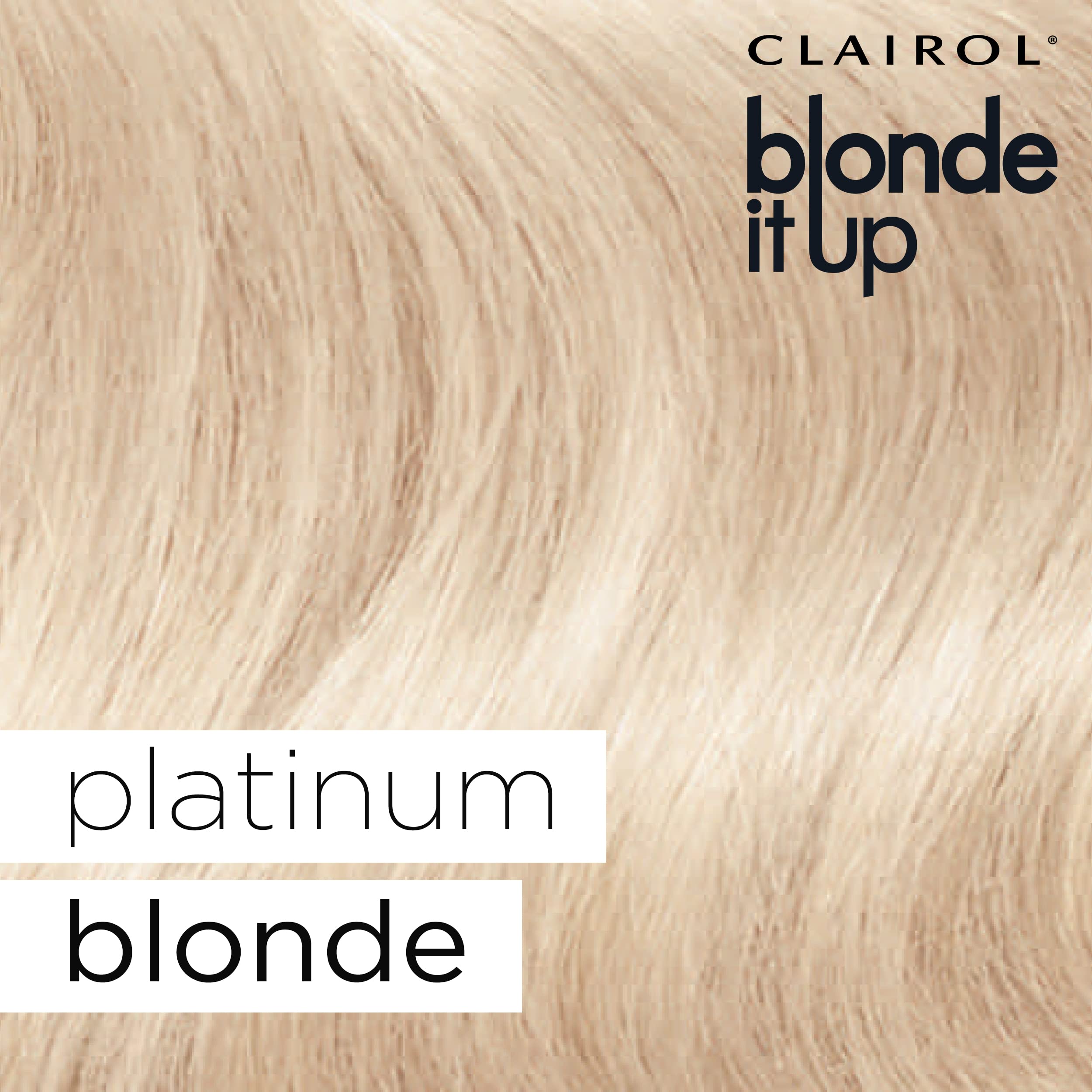 Clairol Blonde It Up application gloves image shows clean, precise color process.