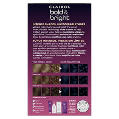 Clairol Bold & Bright dye bottle and activator for at home color