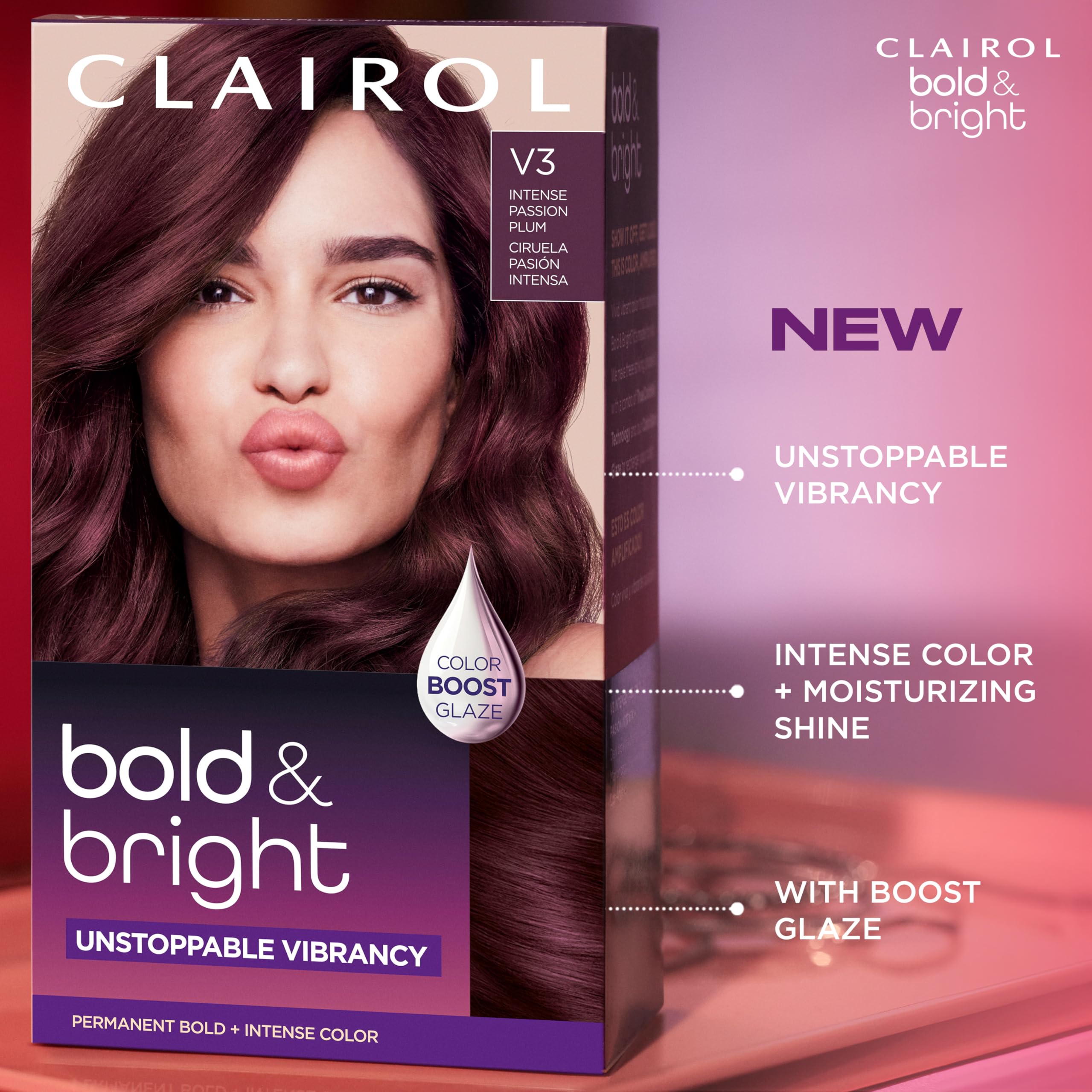 Clairol Bold & Bright dye kit gloves for safe, mess-free application