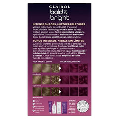 Clairol Bold and Bright activator bottle for reliable color development.