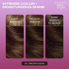 Clairol Color Boost Glaze tube for color amplification and shine.