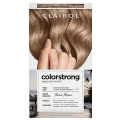 Clairol ColorStrong bonding primer with AHA strengthens hair for even color uptake