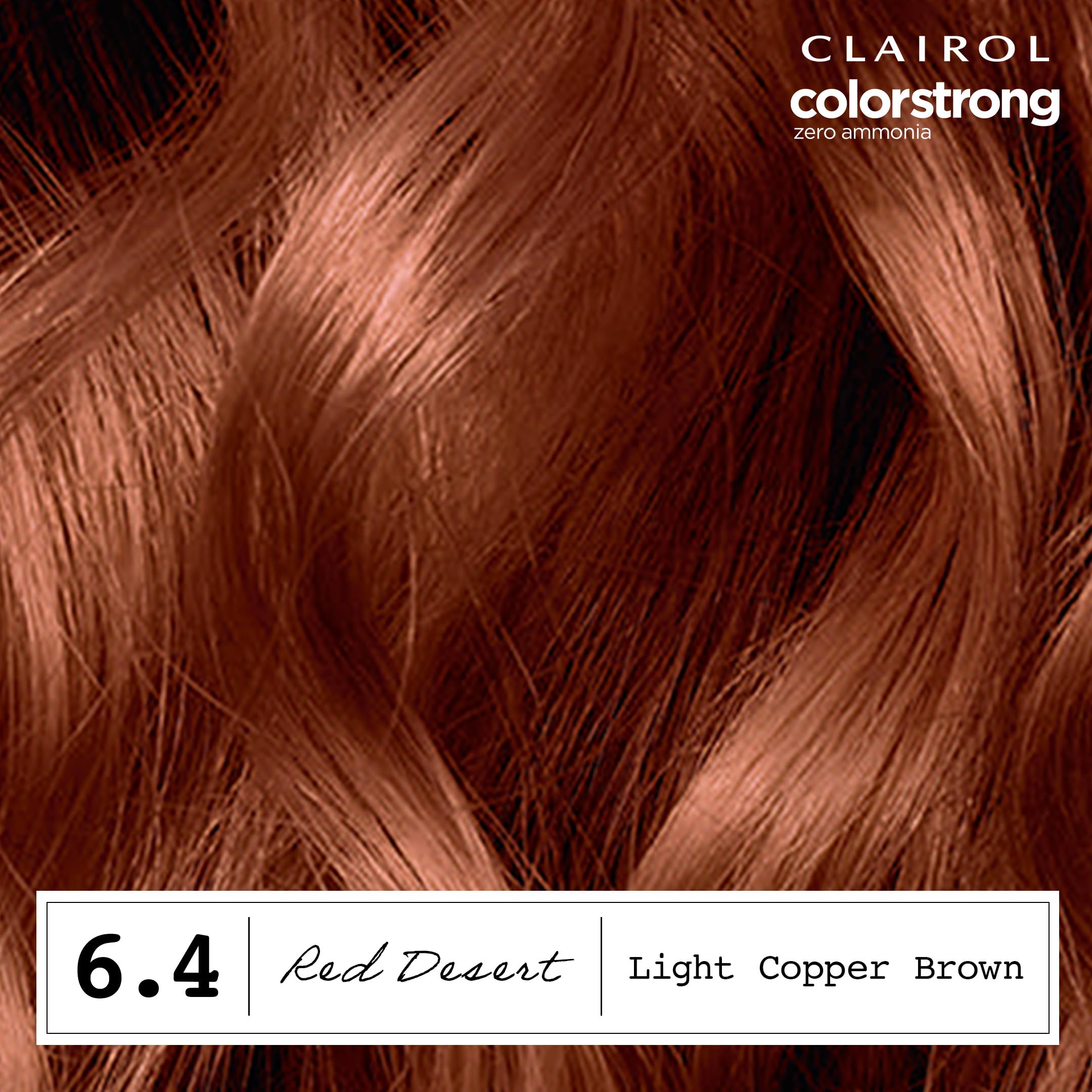 Clairol ColorStrong bonding treatment with AHA seals color and fortifies hair