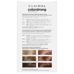 Clairol ColorStrong color cream delivers multidimensional shade.