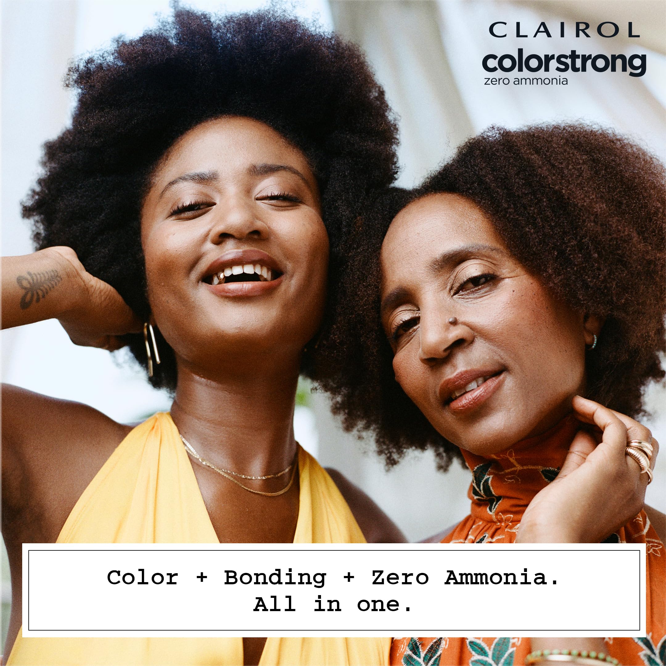 Clairol ColorStrong gloves included for mess-free dyeing.