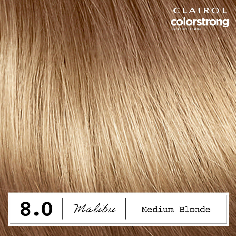 Permanent Color Cream delivers the Malibu shade with reflective pigments.