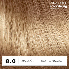 Permanent Color Cream delivers the Malibu shade with reflective pigments.