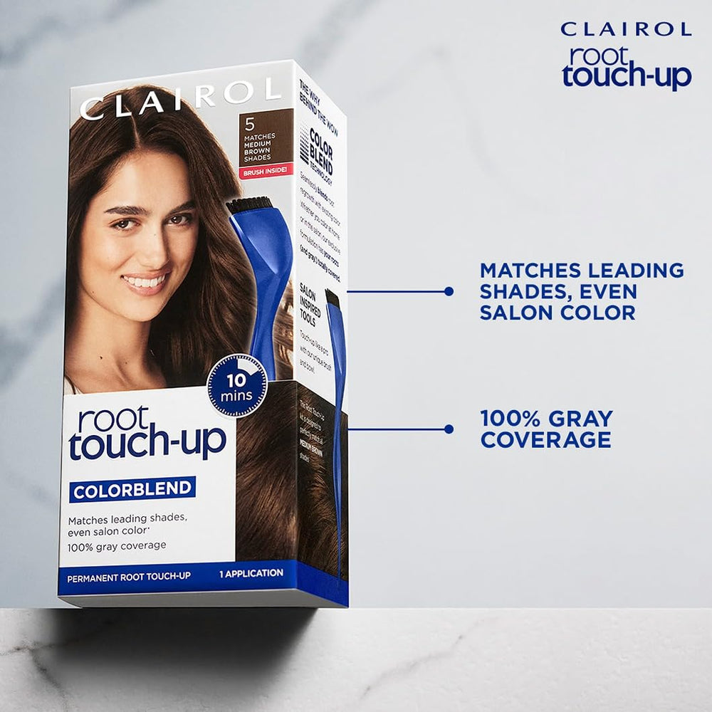 Clairol easy mix and apply steps for targeted root color