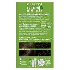 Clairol Natural Instincts activator bottle for even color development.