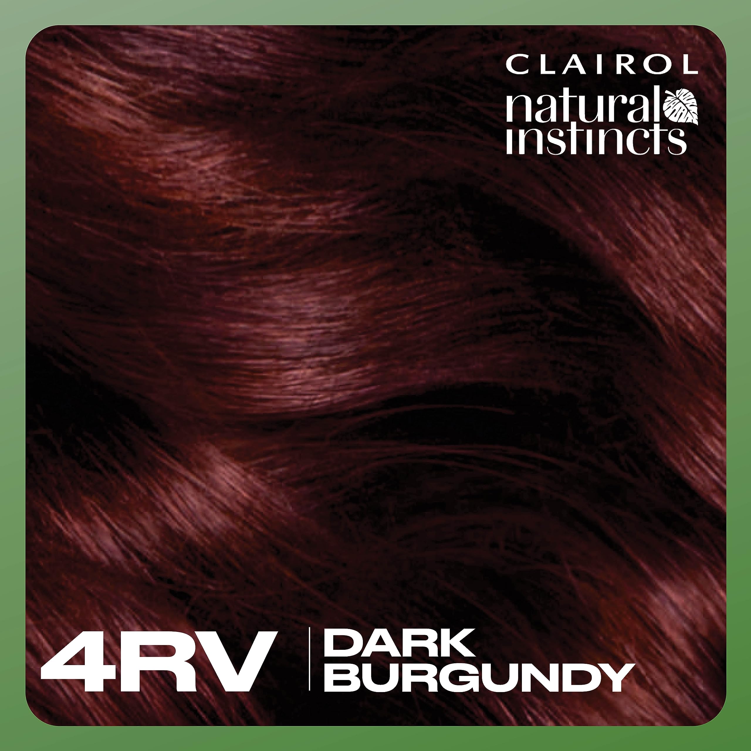 Clairol Natural Instincts 4RV gray-blend-softening supports gray coverage