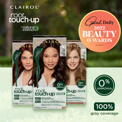 Natural Instincts 5 Medium Brown shade swatches for seamless matching.