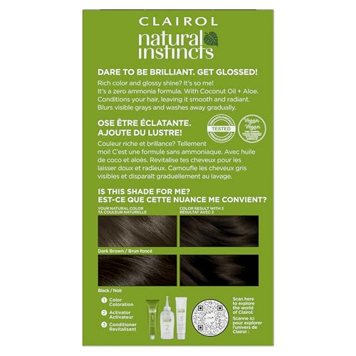Clairol Natural Instincts activator bottle ready for mixing