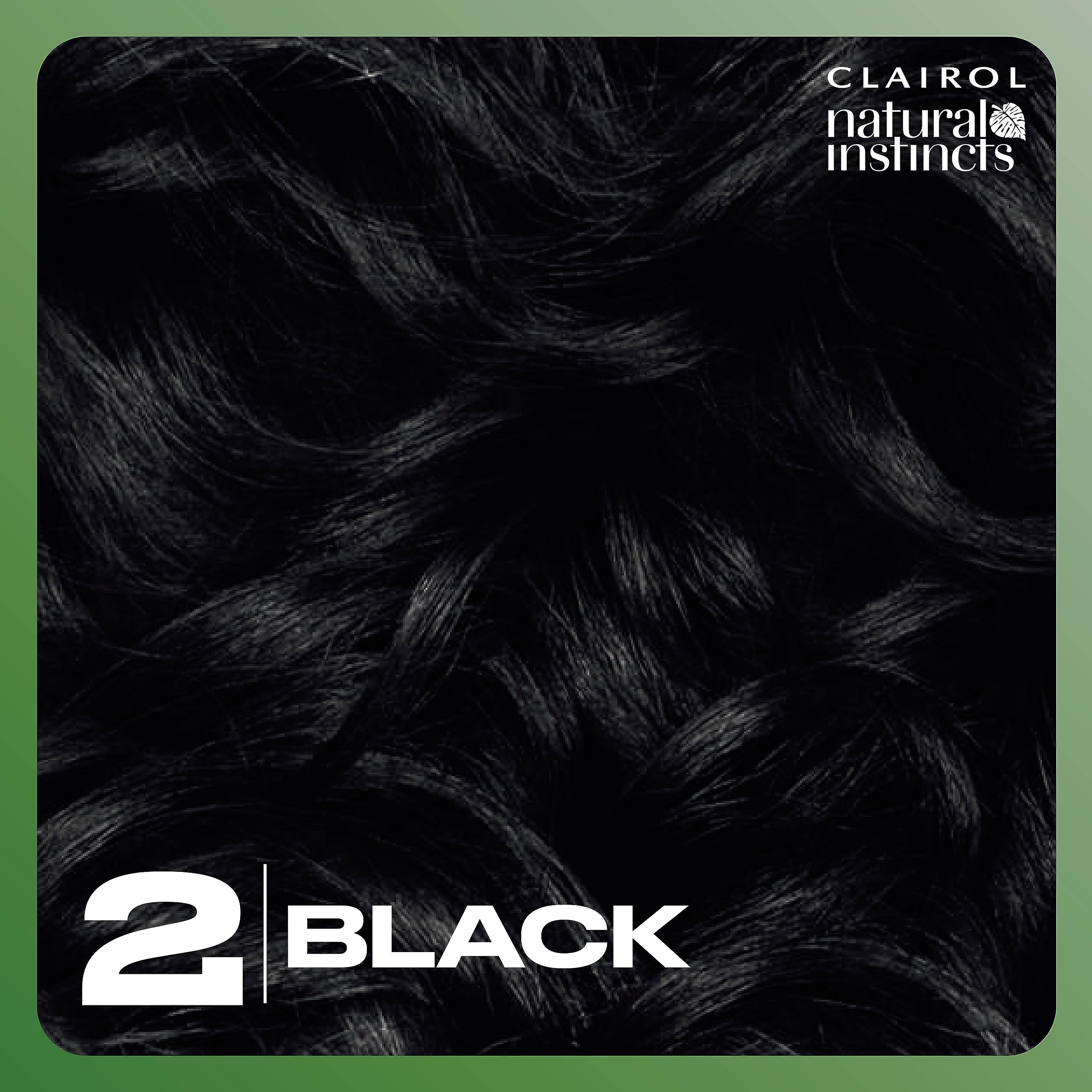 Clairol Natural Instincts before and after glow demonstrates grey blending