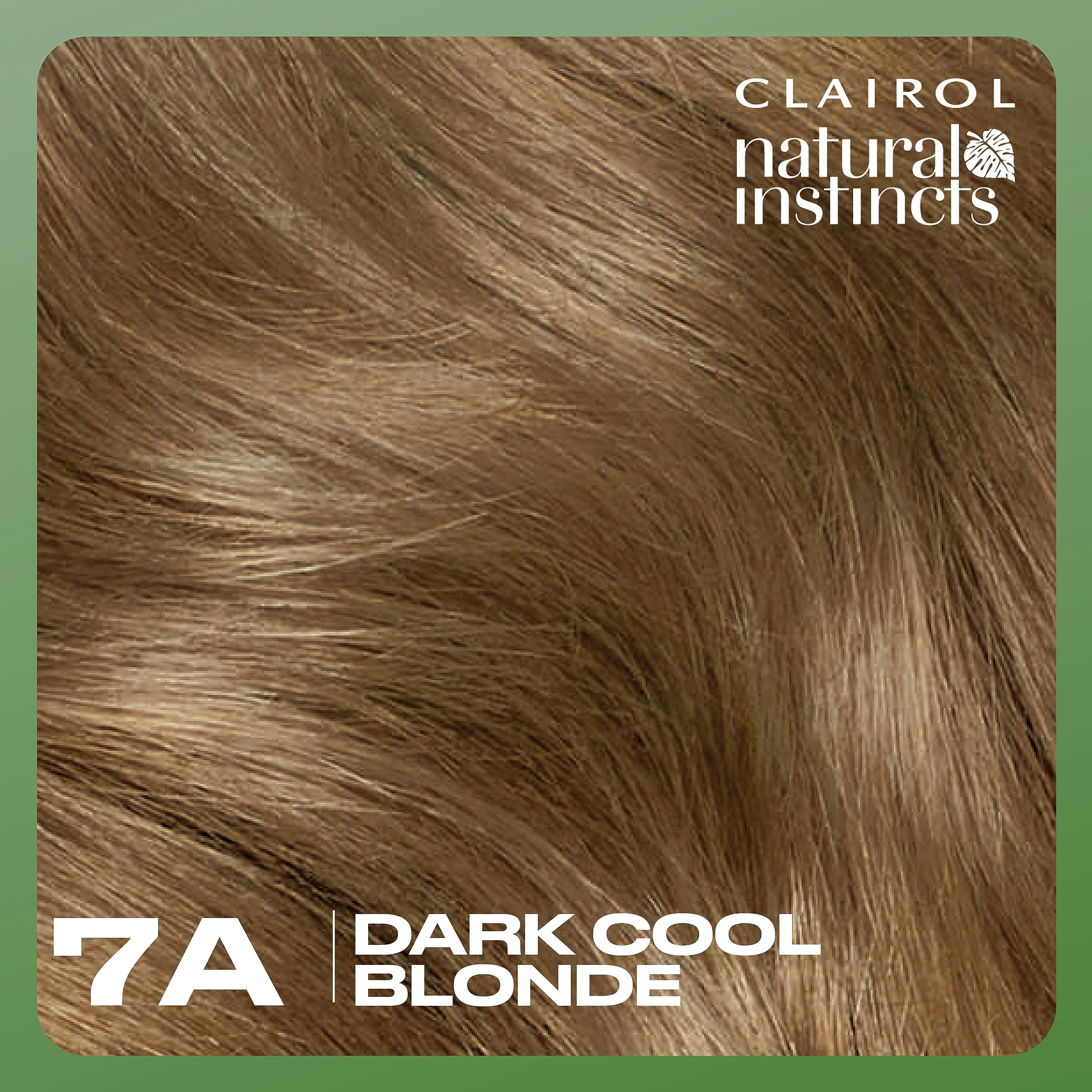 Clairol Natural Instincts before-after color transformation example