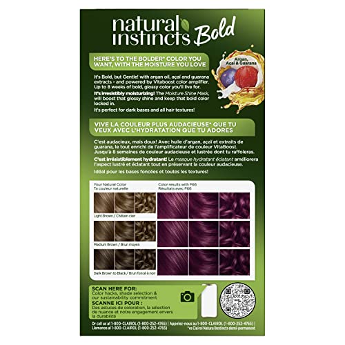 Clairol Natural Instincts Bold activator bottle for even application
