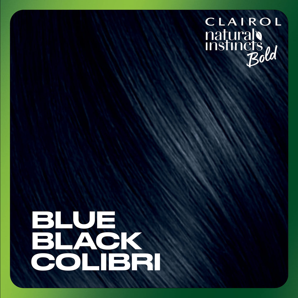 Clairol Natural Instincts Bold color-application on dark bases is easy.