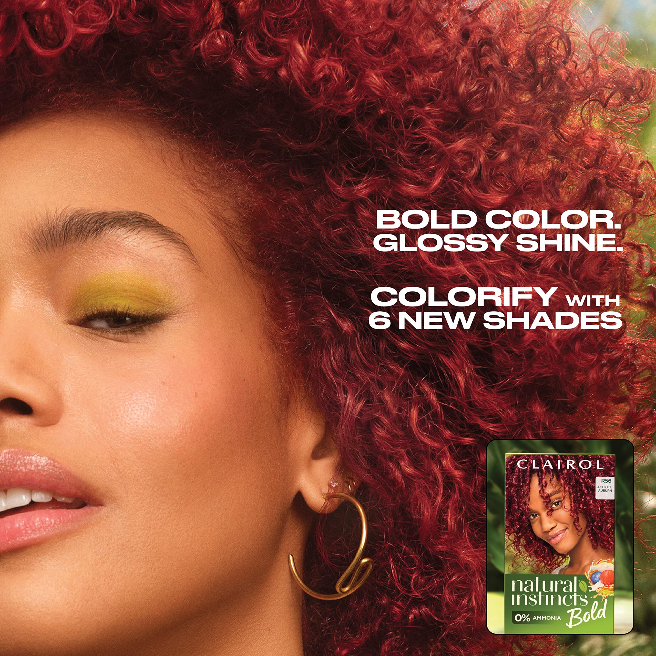 Clairol Natural Instincts Bold VitaBoost amplifier for bold results.
