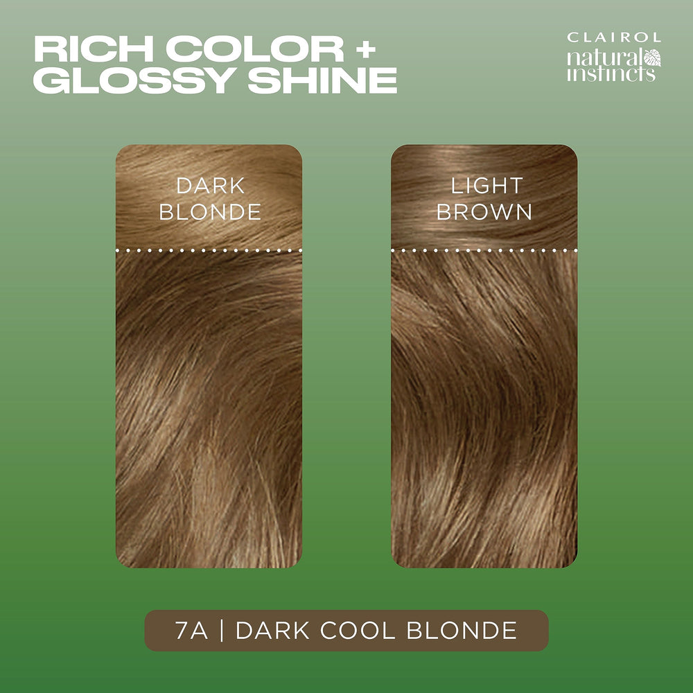Clairol Natural Instincts color cream applying for even coverage
