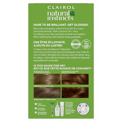 Clairol Natural Instincts color cream formula for even application