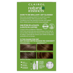 Clairol Natural Instincts color cream tube ready for even application